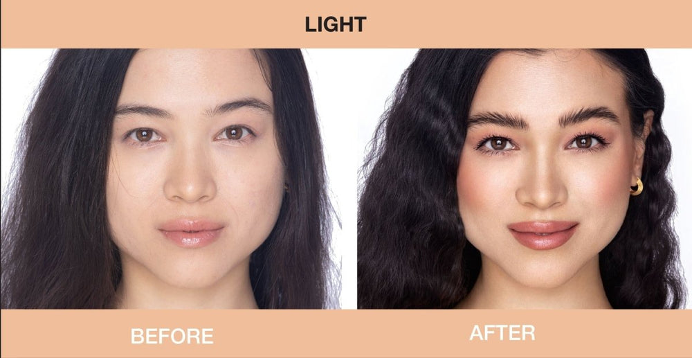 Kosteuttava ja kevyt Bellapierre BB Cream light -meikkivoide vaalealle iholle