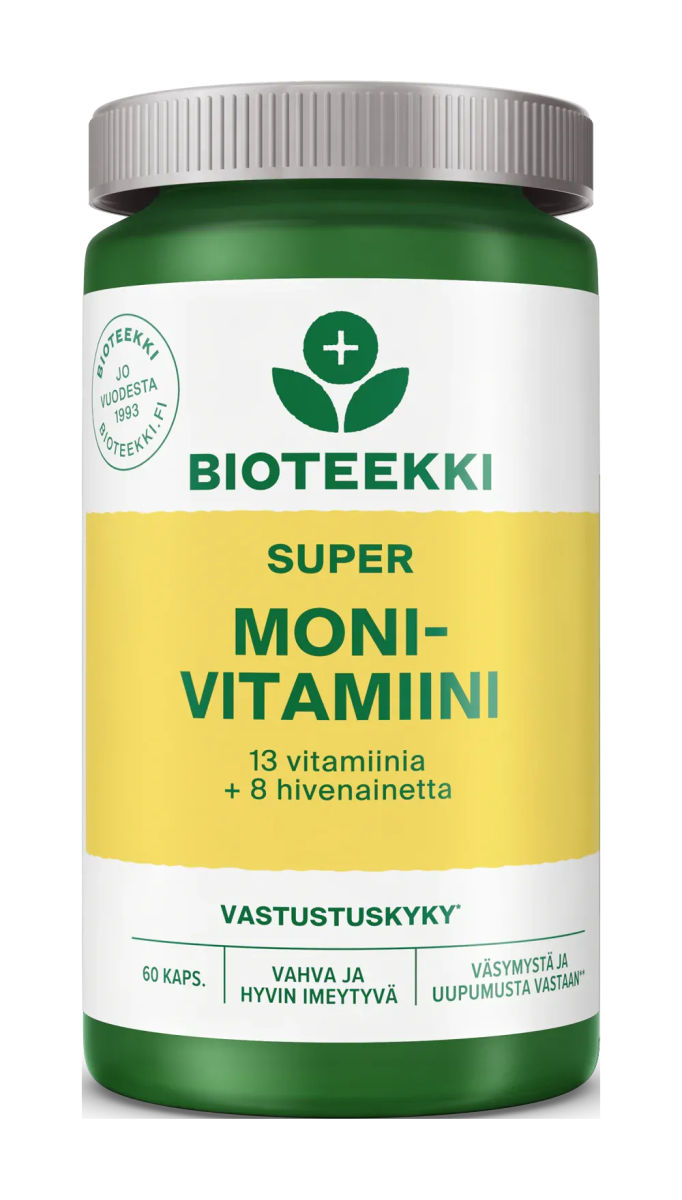 Bioteekki Super Monivitamiini - Apteekki 360 Helsinki - Verkkoapteekki