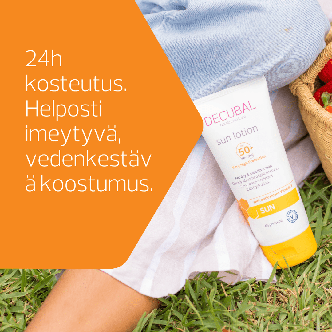  Ehkäisee auringon aiheuttamia vaurioita ja palamista 