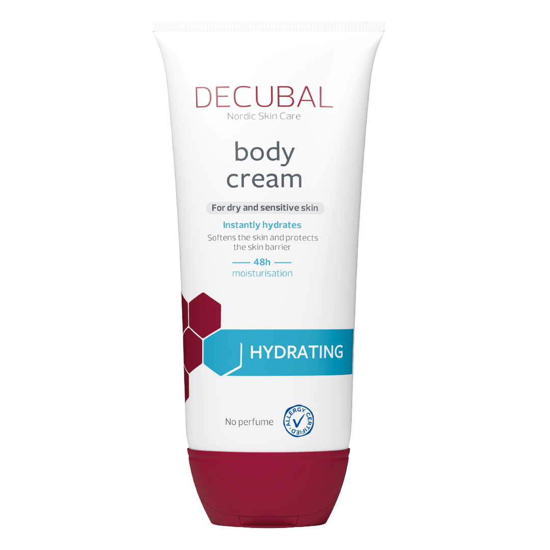 Decubal Hydrating Body Cream 200 ml for Dry Skin Treatment