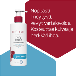  Tuote sisältää glyseriiniä ja betaiinia kosteuttamaan ihoa 