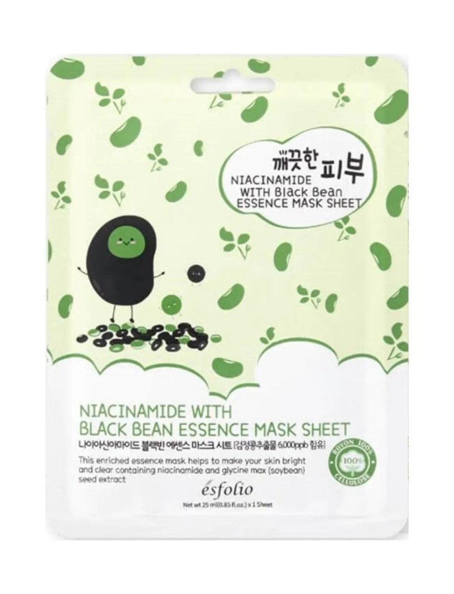 Esfolio Pure Skin Niacinamide Black Bean Essence - Apteekki 360 Helsinki - Verkkoapteekki