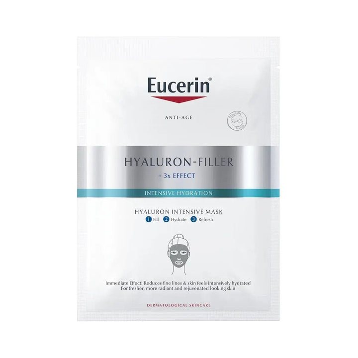 
Eucerin Hyaluron-Filler Intensive Mask - Kasvonaamio bioselluloosasta valmistettu