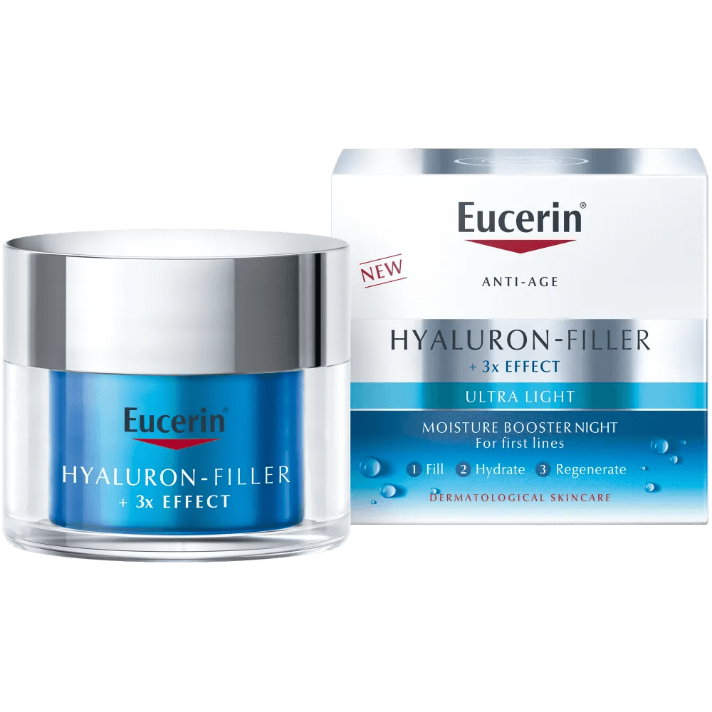 Eucerin Hyaluron Filler-Moisture Booster Night Yövoide for intense overnight hydration