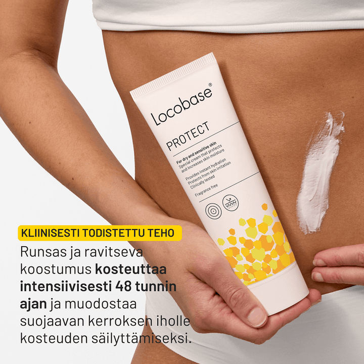 Kliinisesti testattu voide herkän ihon tarpeisiin