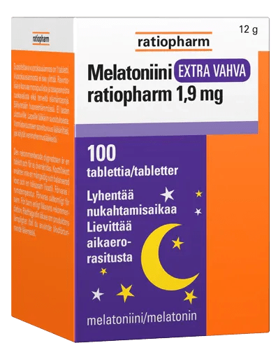 Melatoniini Extra Vahva Ratiopharm - Apteekki 360 Helsinki - Verkkoapteekki