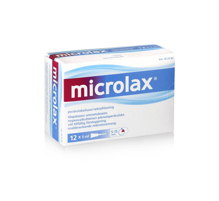 Microlax - Peräruiskeliuos ummetukseen - Apteekki 360 Helsinki - Verkkoapteekki
