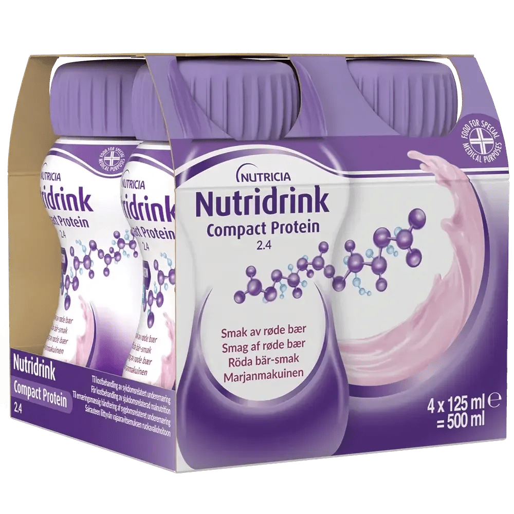 Nutridrink Compact Protein Marja - 96 x 125ml - Apteekki 360 Helsinki - Verkkoapteekki