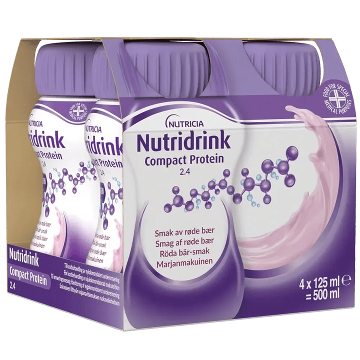 Nutridrink Compact Protein Marja - 96 x 125ml - Apteekki 360 Helsinki - Verkkoapteekki