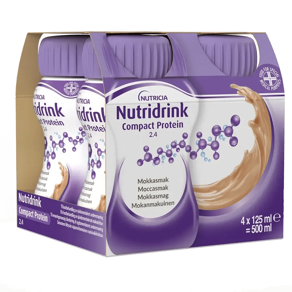 Nutridrink Compact Protein Mokka - 96 x 125ml - Apteekki 360 Helsinki - Verkkoapteekki