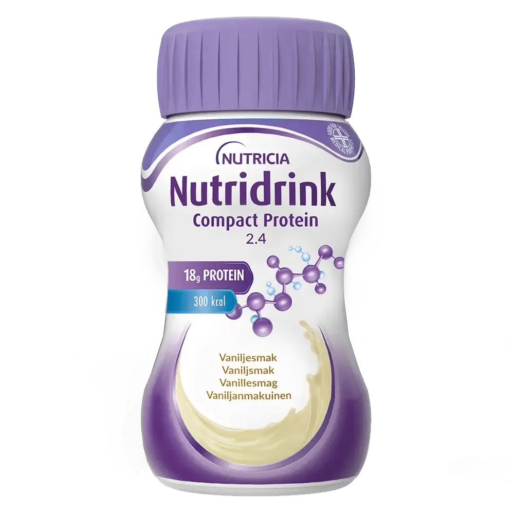Nutridrink Compact Protein Vanilja - 4 x 125ml - Apteekki 360 Helsinki - Verkkoapteekki