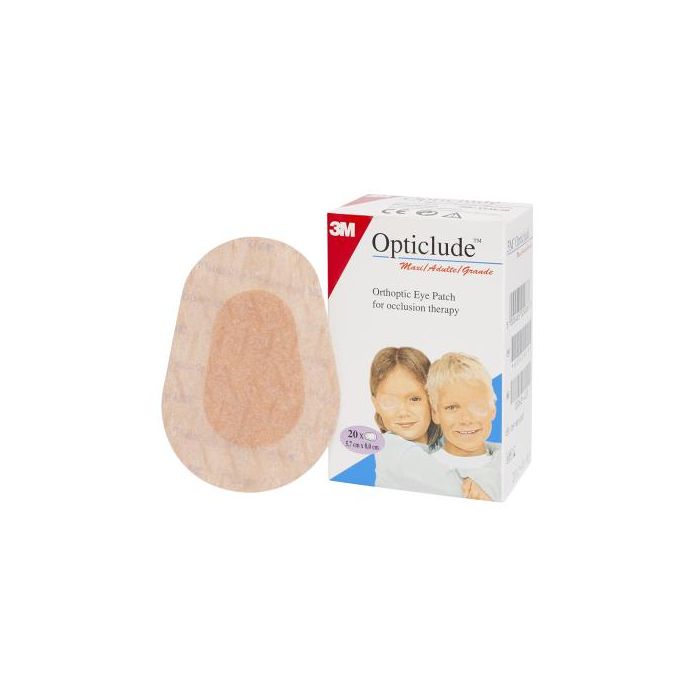 Opticlude Mini Silmälappu 5 x 6 cm, 20 kpl - silmälaput lapsille ja aikuisille