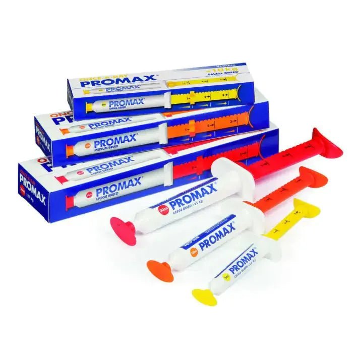 Promax oraalipasta Akuutin ripulin hoitoon koirille, kissoille ja kaneille - Apteekki 360 Helsinki - Verkkoapteekki