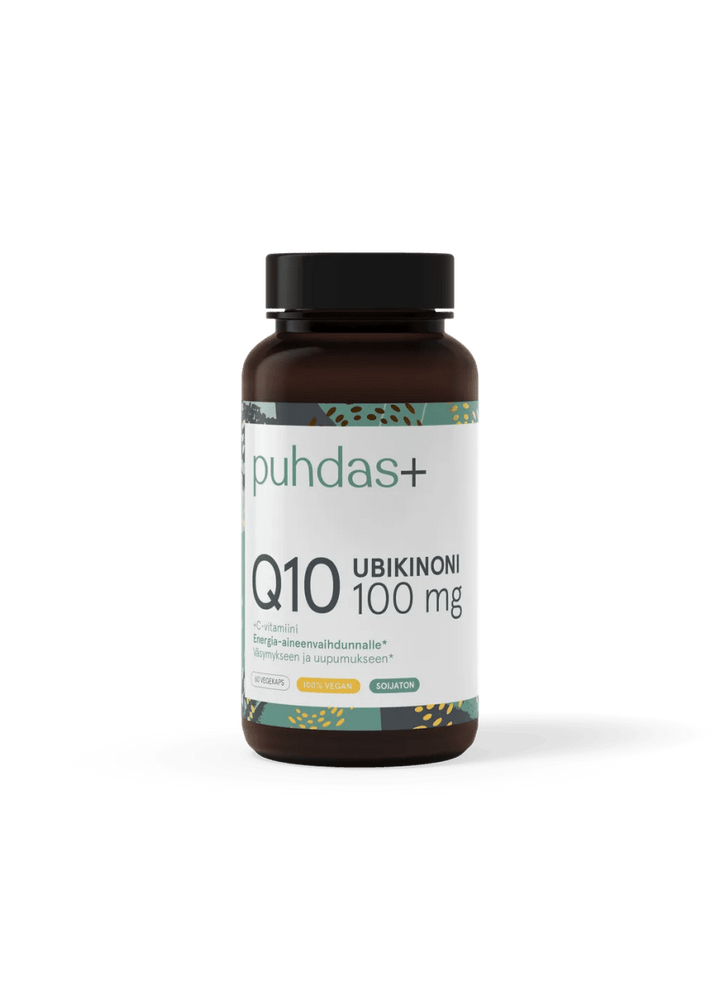 Puhdas+ Caps Ubikinoni Q10 100 Mg - Apteekki 360 Helsinki - Verkkoapteekki