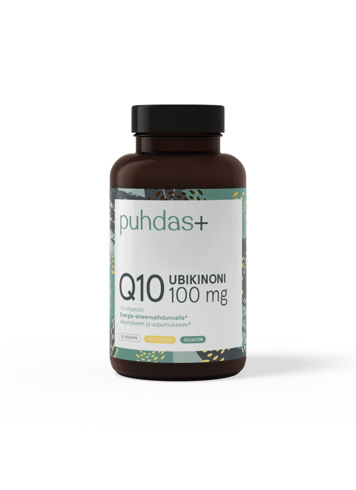 Puhdas+ Caps Ubikinoni Q10 100 Mg - Apteekki 360 Helsinki - Verkkoapteekki