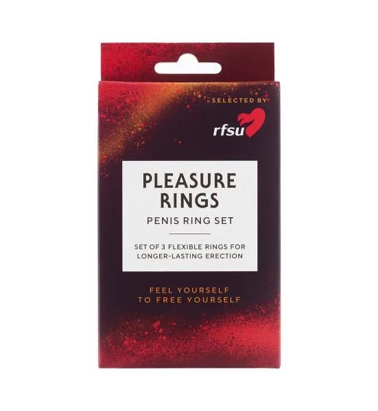 Rfsu Pleasure Rings Penisrengas - Apteekki 360 Helsinki - Verkkoapteekki
