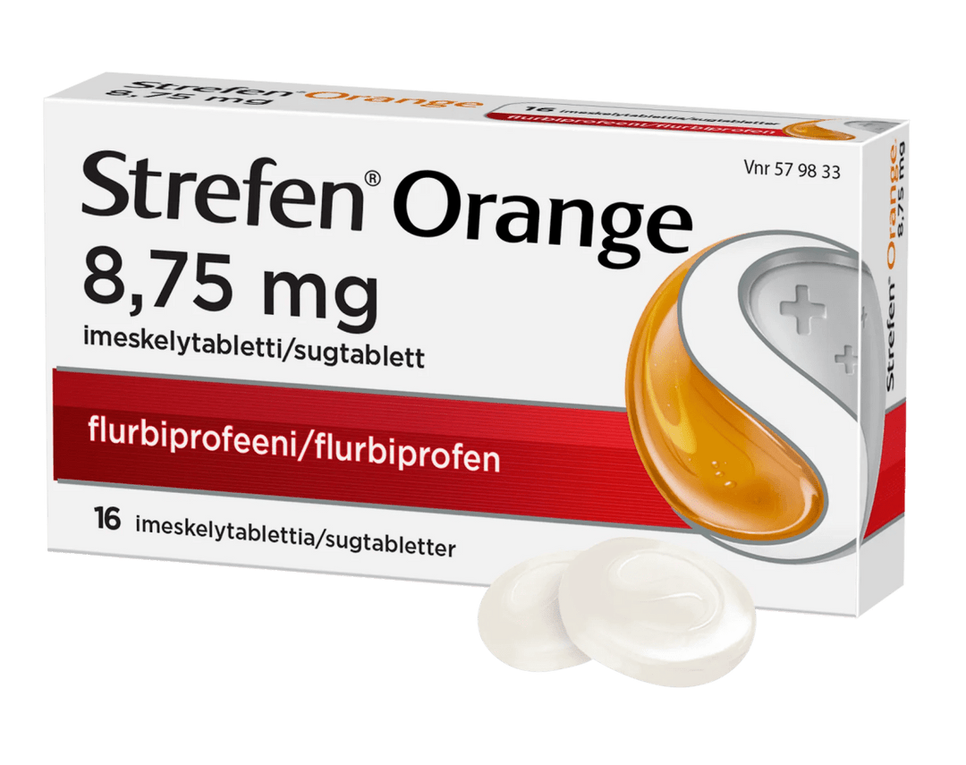 Strefen Orange 8,75 Mg Imeskelytabl - Apteekki 360 Helsinki - Verkkoapteekki