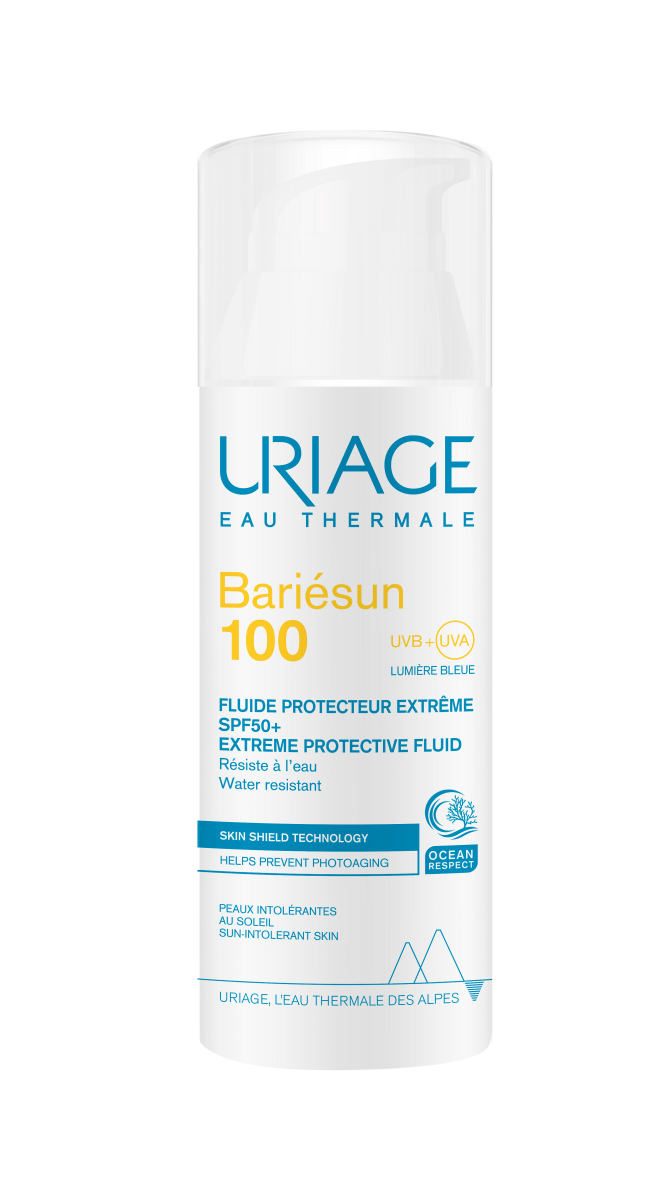 Uriage Bariesun 100 Extreme suojavoide SPF+50 50 ml - tehokas aurinkosuoja herkälle iholle