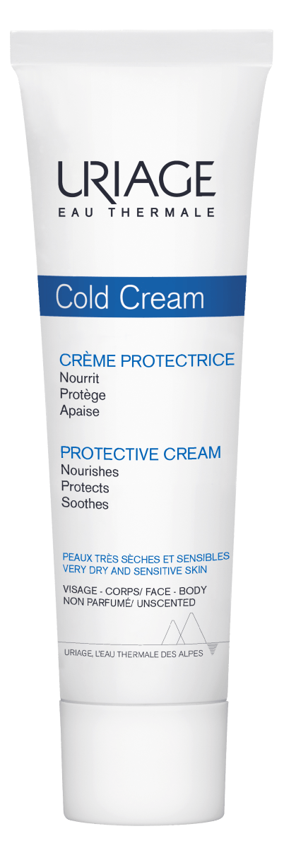 Uriage Cold Cream Protective 100 ml - Ravitseva ja suojaava kosteusvoide kuivalle iholle