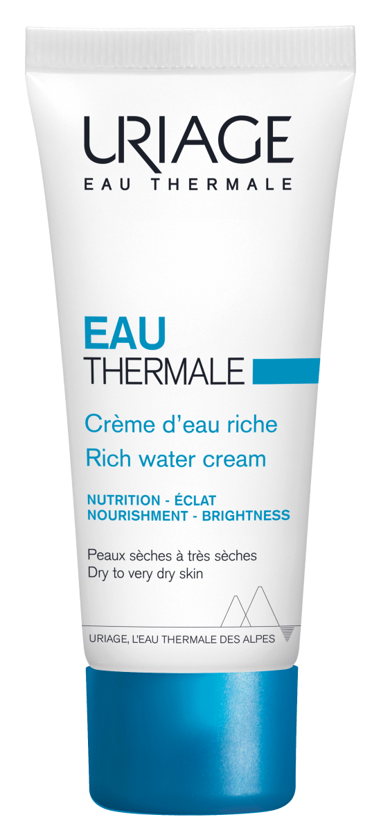 Uriage Eau Thermale Rich Water -voide 40 ml, kosteuttava ja ravitseva kasvovoide