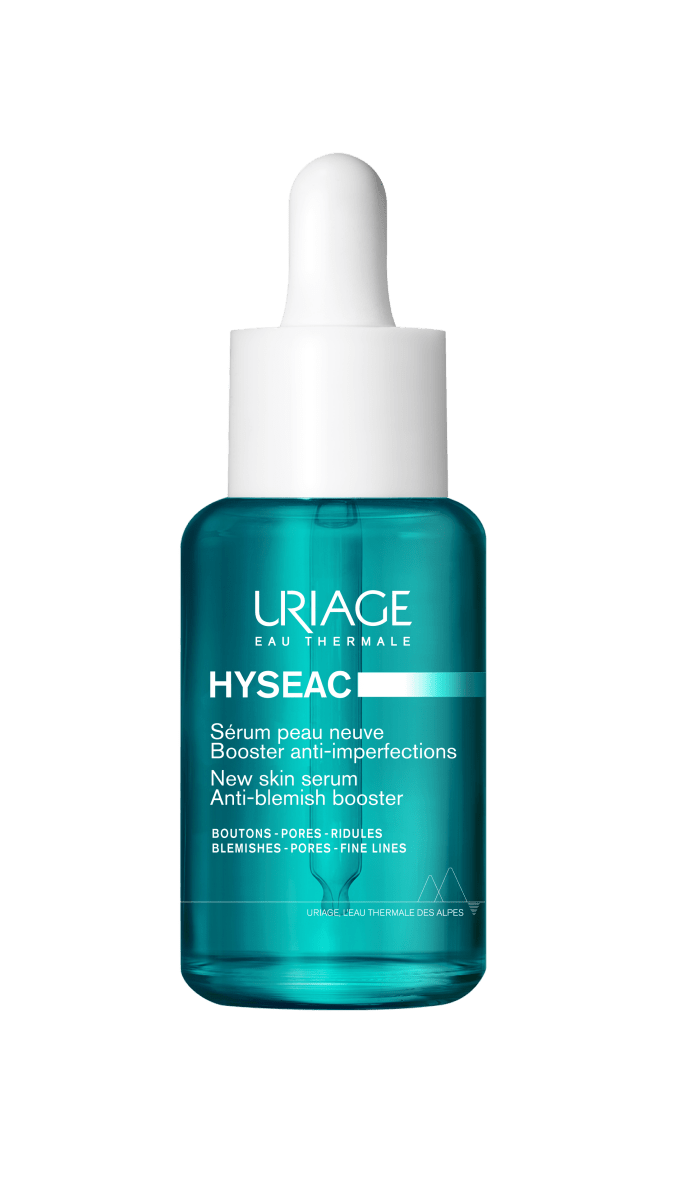 Uriage Hyseac New Skin Serum Anti-Blemish booster 30 ml - Tuote kuvaus: tehokas seerumi epäpuhtauksia vastaan, 30 ml