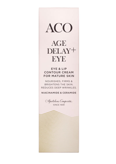 ACO Face Age Delay+ Eye&Lip Cream NP 15 ml - Tuote kuva 1 - Tehokas ikääntymisen merkkejä vastaan