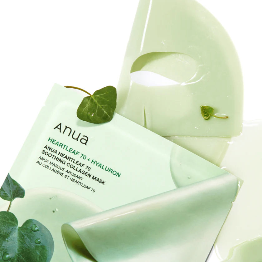 Anua Heartleaf 70 Soothing Collagen Mask 1 kpl