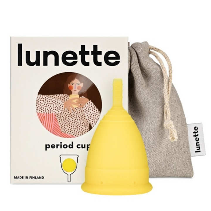 Lunette kuukautiskupit, koot 1 ja 2