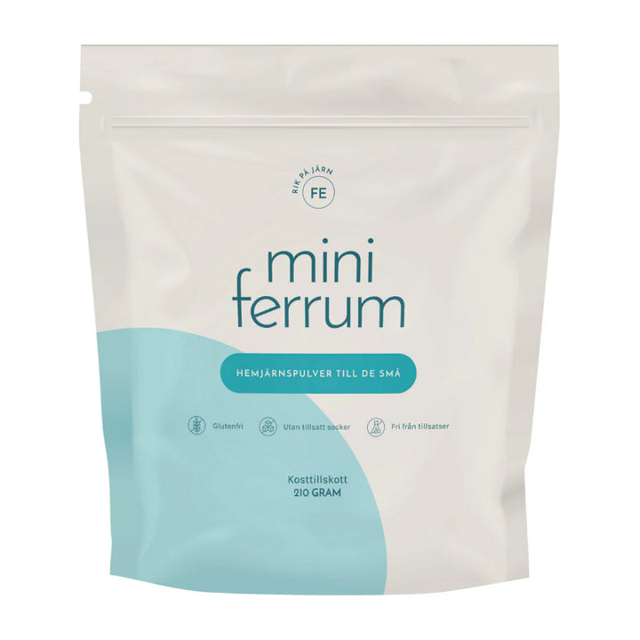 Mini Ferrum -hemirautajauhe lapsille 210 g