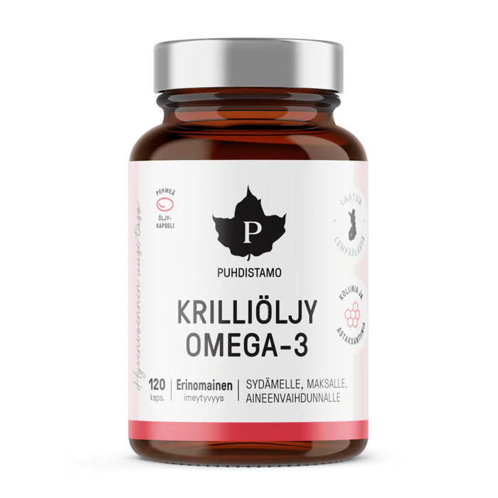 Puhdistamo Krilliöljy Omega-3