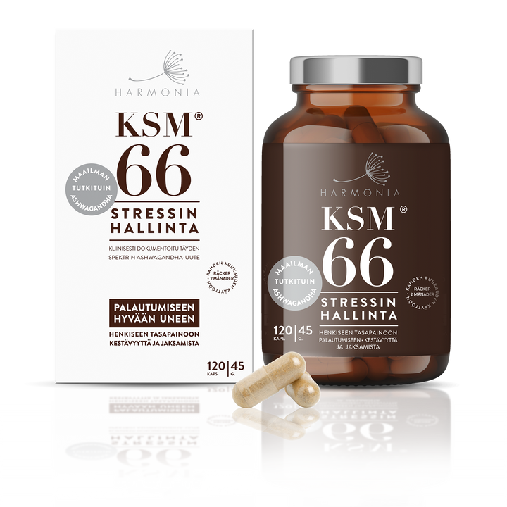 Harmonia KSM66® Ashwagandha-uute