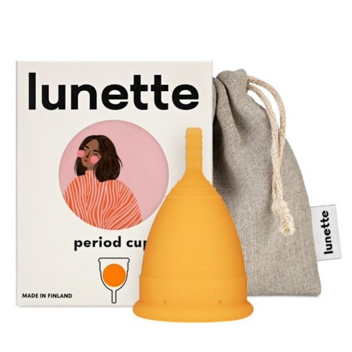 Lunette kuukautiskupit, koot 1 ja 2