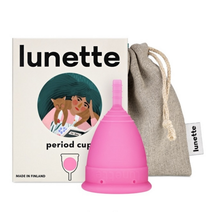 Lunette kuukautiskupit, koot 1 ja 2