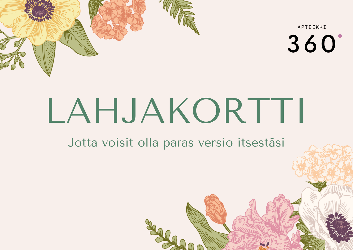 Apteekki 360 Lahjakortti