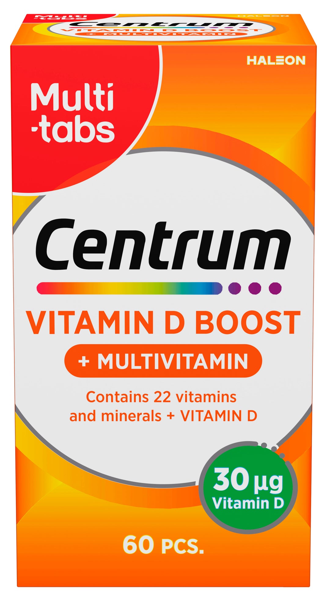 Centrum Vitamin D Boost + multivitamin 60 tabl