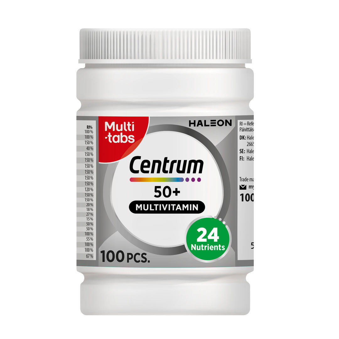 Centrum 50+ multivitamin 100 tabl