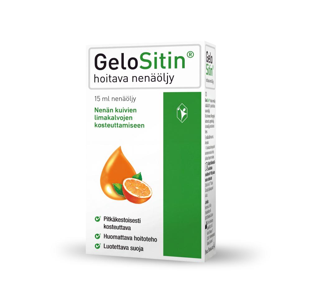 GeloSitin hoitava nenäöljy 15 ml