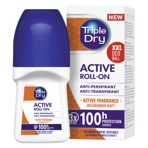 Target Dry Active Triple Dry Active Men 100h Roll-On – pitkäkestoinen hikoilunsuoja ...