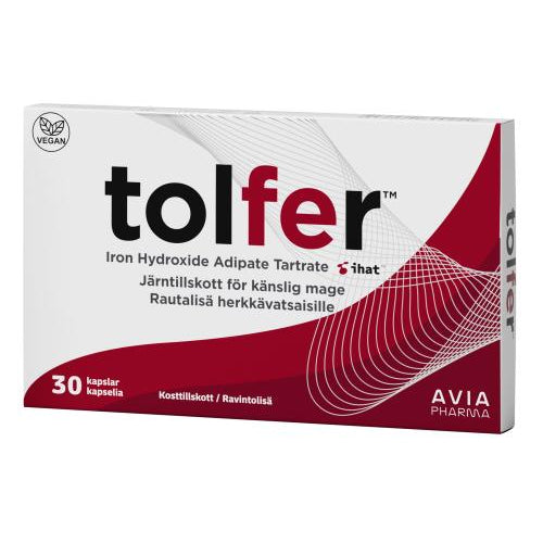 Tolfer Rautavalmiste– Hyvin imeytyvä ja vatsaystävällinen rauta ...