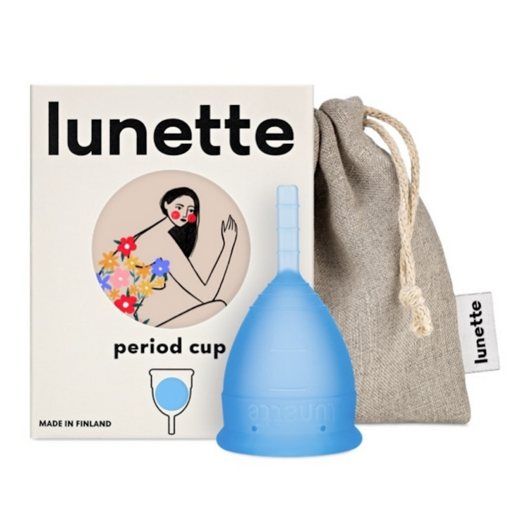 Lunette kuukautiskupit, koot 1 ja 2