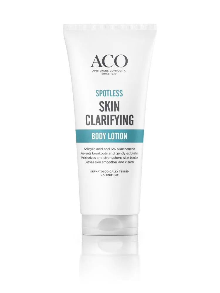 ACO Spotless Skin Clarifying Body Lotion 200 ml - Apteekki 360 Helsinki - Verkkoapteekki