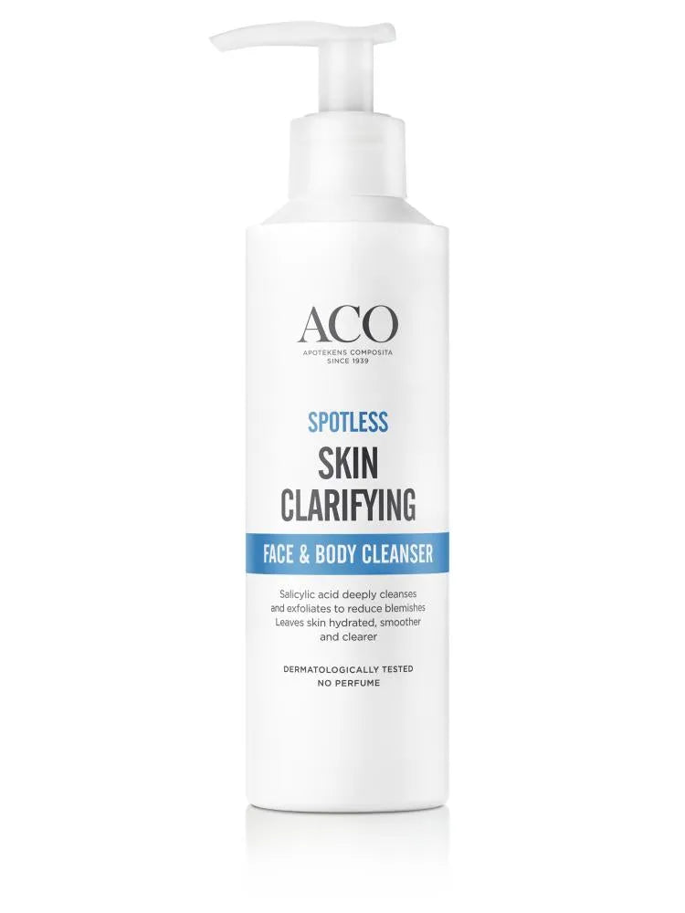 ACO Spotless Skin Clarifying Face & Body Cleanser 200 ml - Apteekki 360 Helsinki - Verkkoapteekki