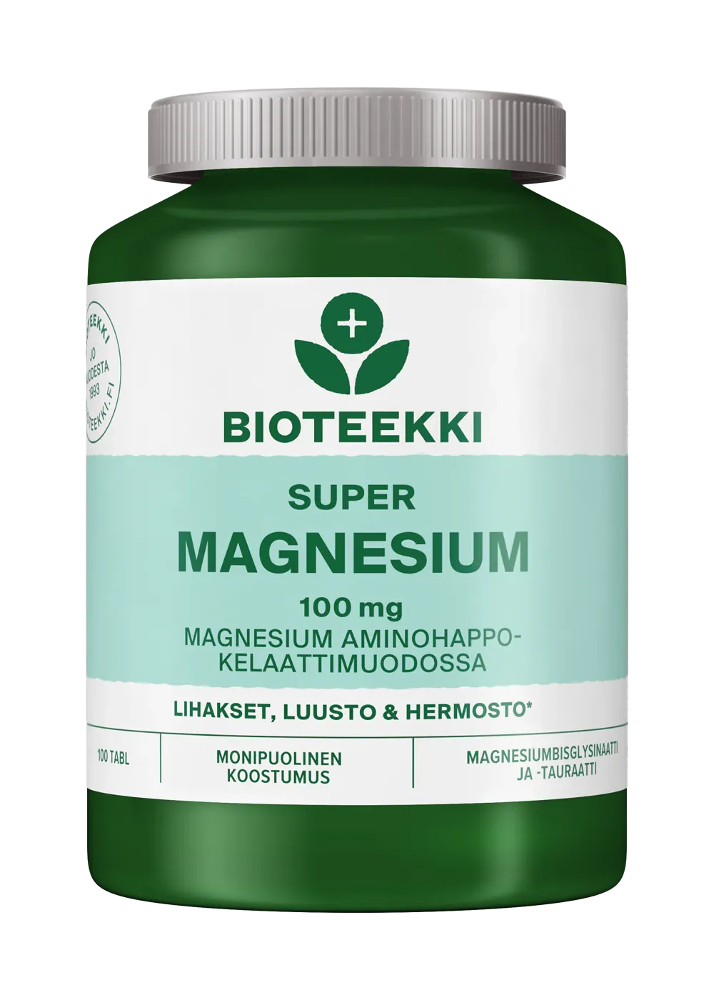 Bioteekki Super Magnesium - Apteekki 360 Helsinki - Verkkoapteekki