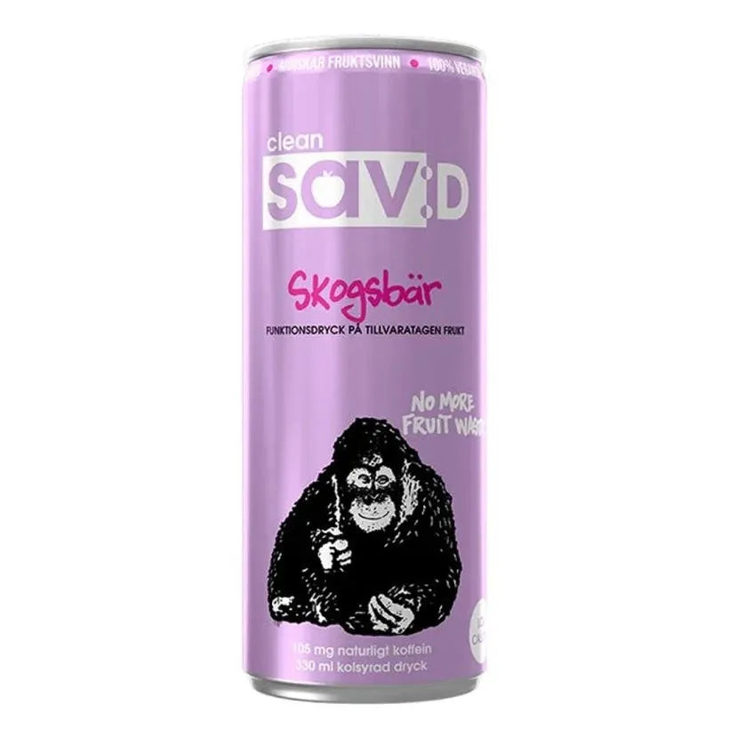 Clean sav:D Metsämarjat 330 ml - Energiajuoma - Apteekki 360 Helsinki - Verkkoapteekki