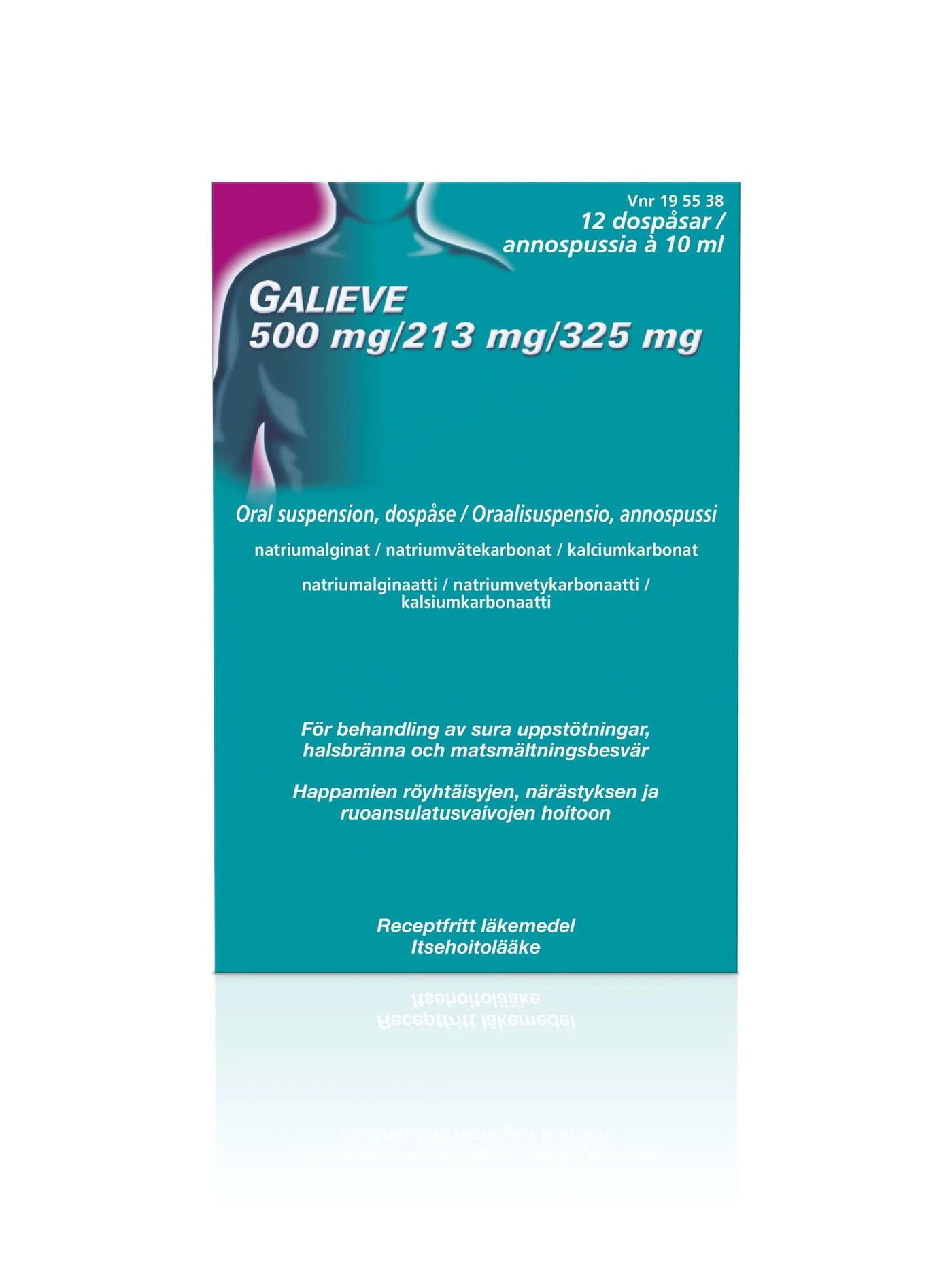 Galieve 213 Mg/325 Mg/500 Mg Oraalisusp, Annospussi - Apteekki 360 Helsinki - Verkkoapteekki