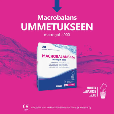 Macrobalans - Makrogoli 20 x 12 g - Apteekki 360 Helsinki - Verkkoapteekki