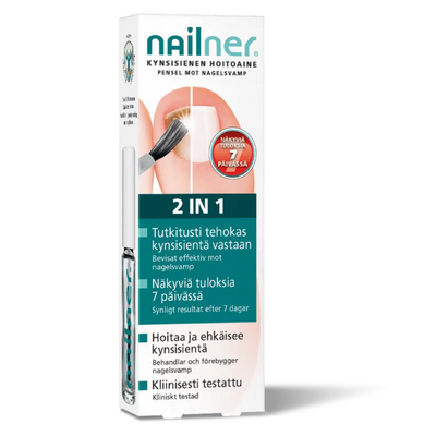 Nailner Kynsisienen Hoitoaine 2In1 - 5 ml - Apteekki 360 Helsinki - Verkkoapteekki