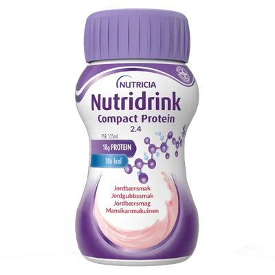 Nutridrink Compact Protein Marja - 4 x 125ml - Apteekki 360 Helsinki - Verkkoapteekki