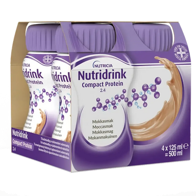 Nutridrink Compact Protein Mokka - 96 x 125ml - Apteekki 360 Helsinki - Verkkoapteekki