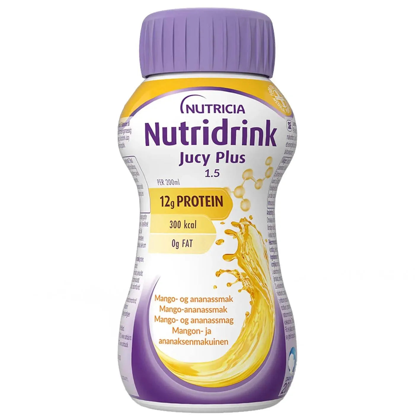 Nutridrink Jucy Plus Mango-Ananas - Apteekki 360 Helsinki - Verkkoapteekki